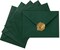 50 Pack A7 Colorful 5x7 Envelopes V Flap Invitation Envelopes for 5x7 Cards, Birthday, Weddings, Graduations, Greeting Cards, Baby Shower 5.24 x 7.24 Inches (Dark Green)